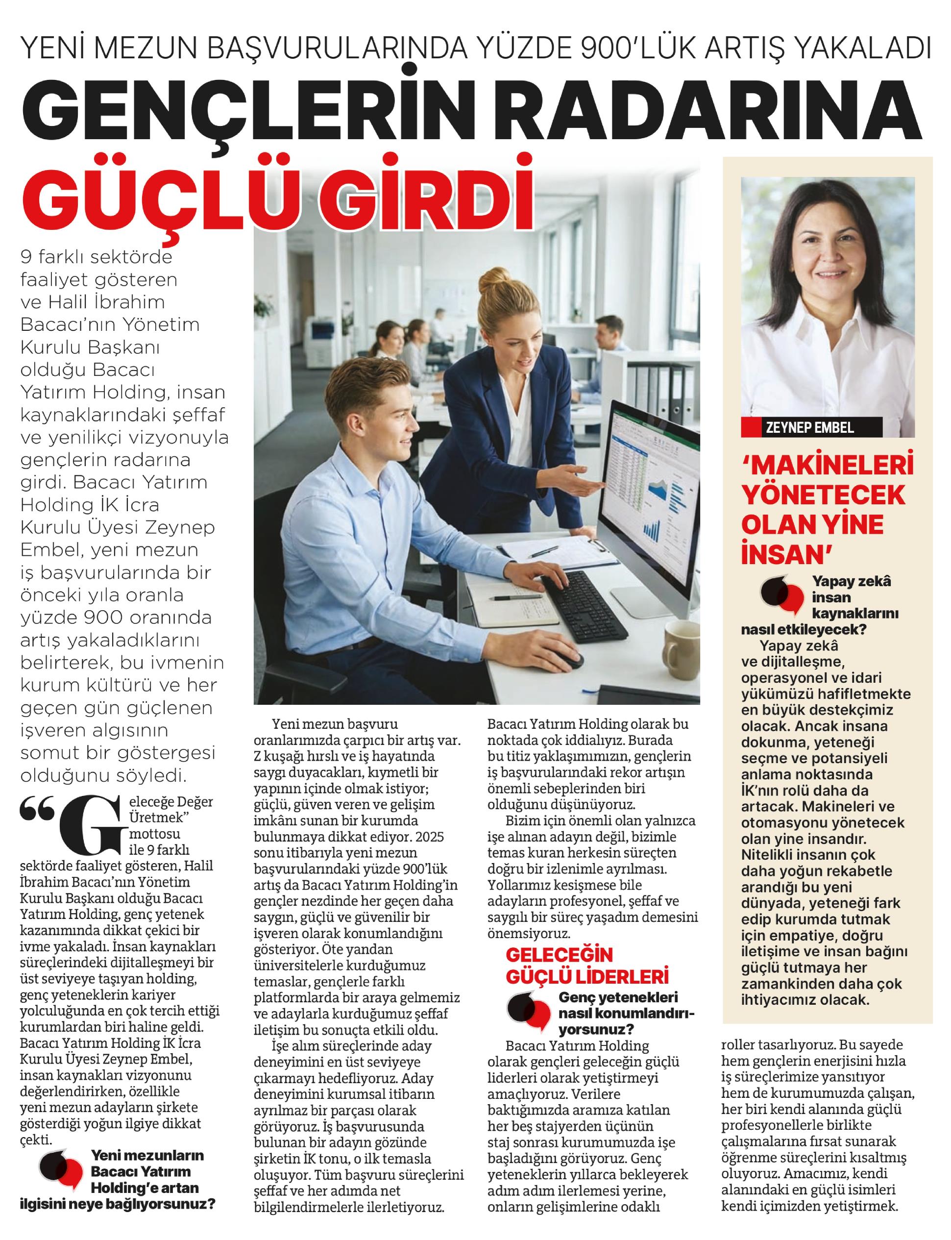 Yeni mezun başvurularında yüzde 900’lük artış yakaladı, gençlerin radarına güçlü girdi