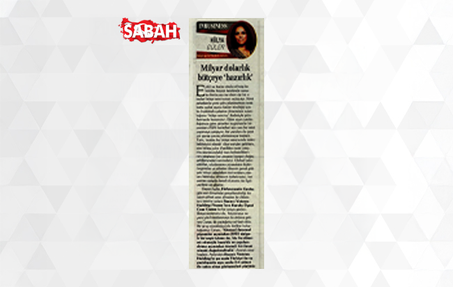 Milyar dolarlık bütçeye ‘hazırlık’