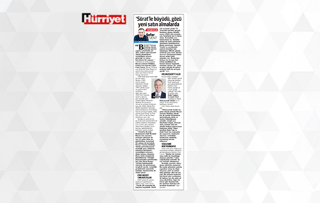 Sürat’le büyüdü, gözü yeni satın almalarda